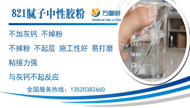 821中性膩子膠粉
